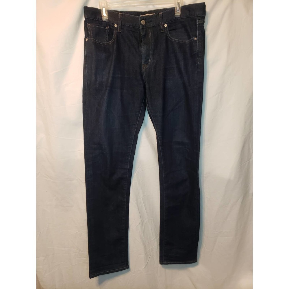 Men's UNIQLO dark blue jeans 33x32 EUC